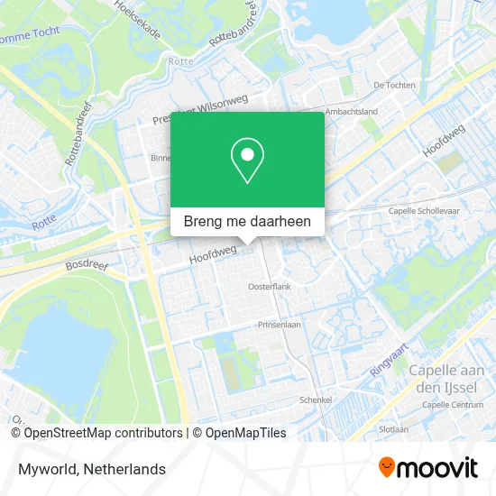 Myworld kaart