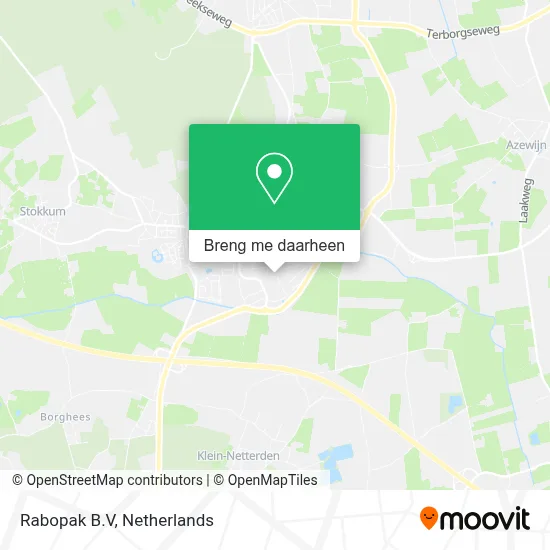 Rabopak B.V kaart