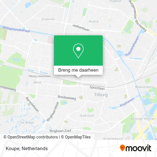 Koupe kaart