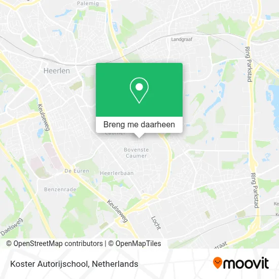 Koster Autorijschool kaart