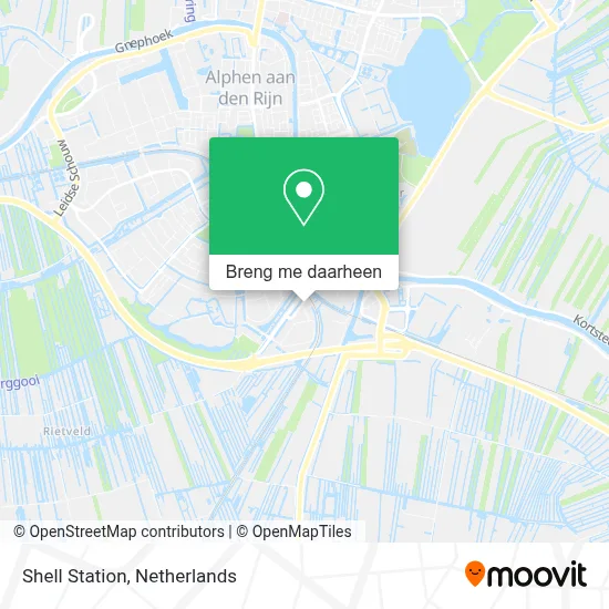 Shell Station kaart