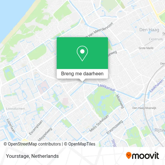 Yourstage kaart