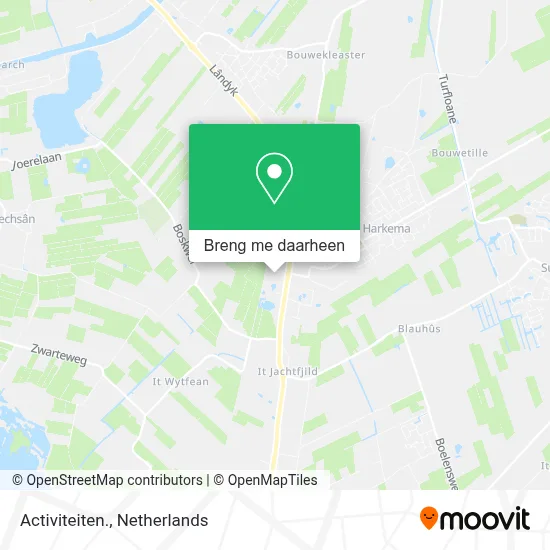 Activiteiten. kaart