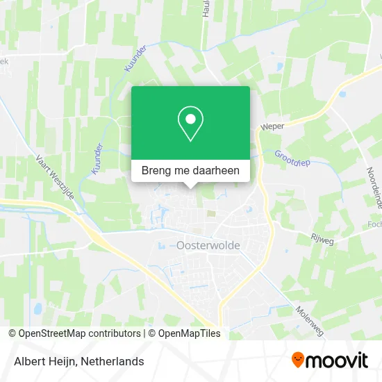 Albert Heijn kaart