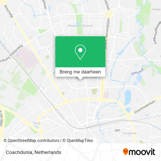 Coachdunia kaart