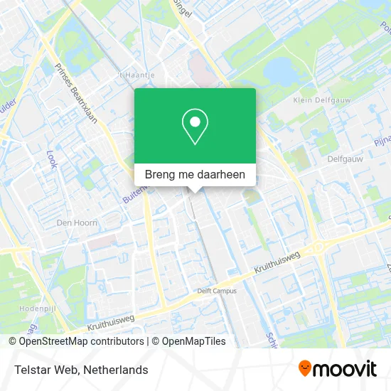 Telstar Web kaart