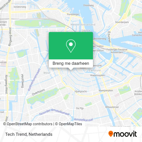 Tech Trend kaart