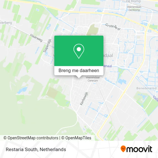 Restaria South kaart