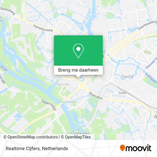 Realtime Cijfers kaart