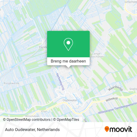 Auto Oudewater kaart
