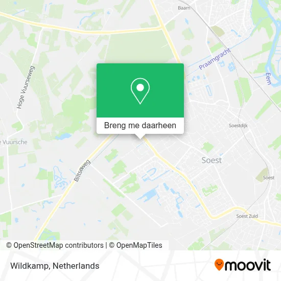 Wildkamp kaart