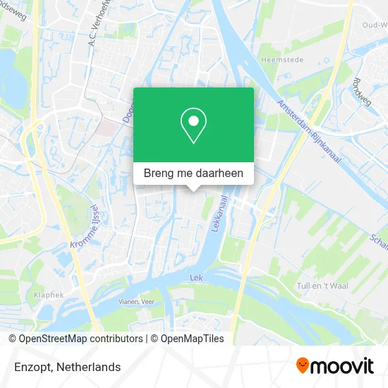 Enzopt kaart
