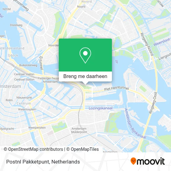 Postnl Pakketpunt kaart