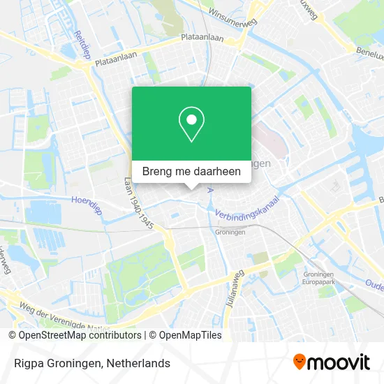 Rigpa Groningen kaart
