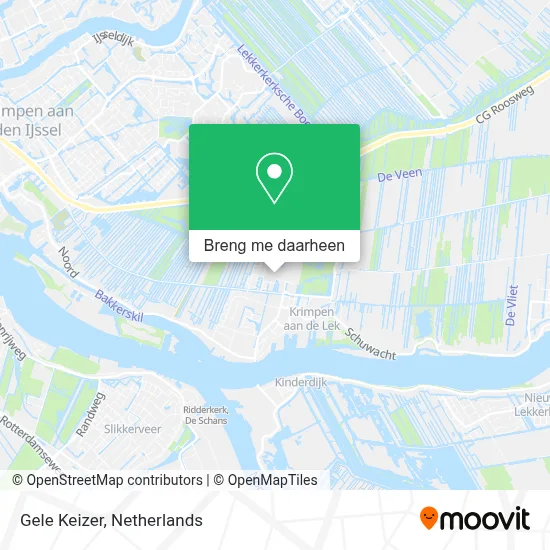 Gele Keizer kaart