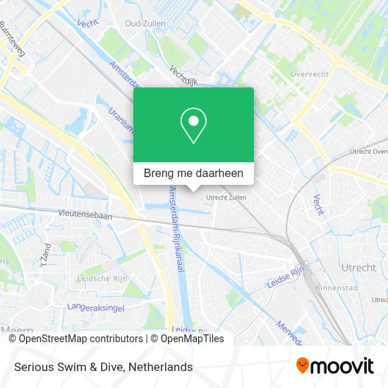 Serious Swim & Dive kaart