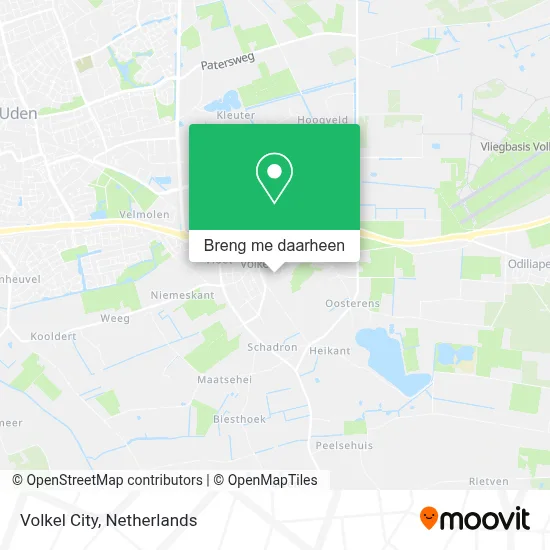 Volkel City kaart