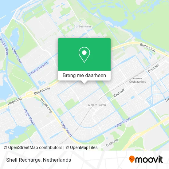 Shell Recharge kaart