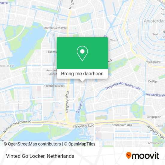 Vinted Go Locker kaart