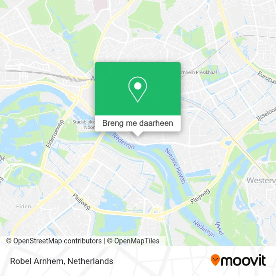 Robel Arnhem kaart