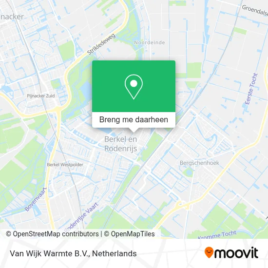 Van Wijk Warmte B.V. kaart