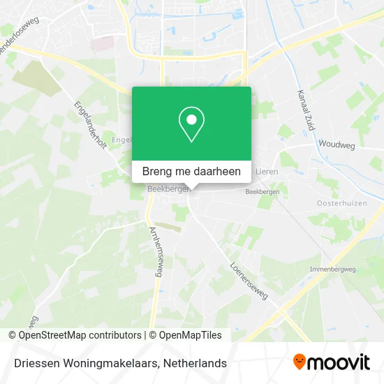 Driessen Woningmakelaars kaart