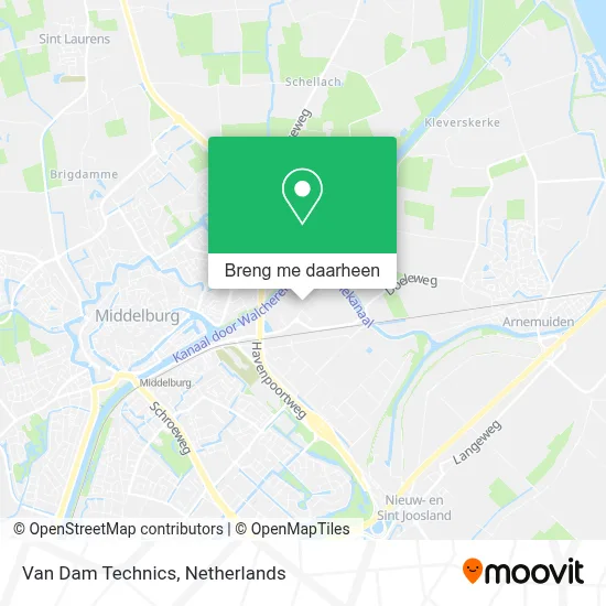 Van Dam Technics kaart