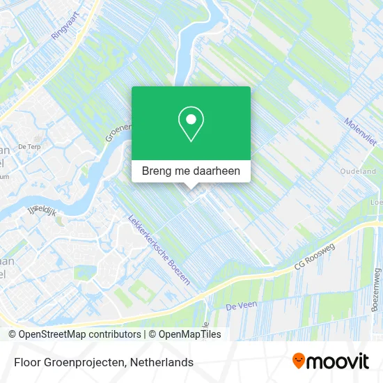 Floor Groenprojecten kaart