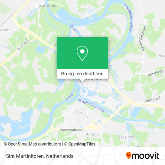 Sint Martinitoren kaart