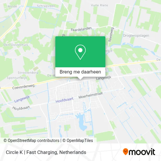 Circle K | Fast Charging kaart