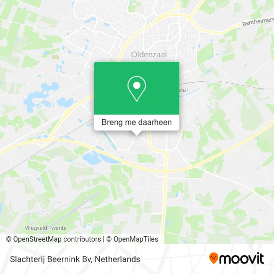 Slachterij Beernink Bv kaart