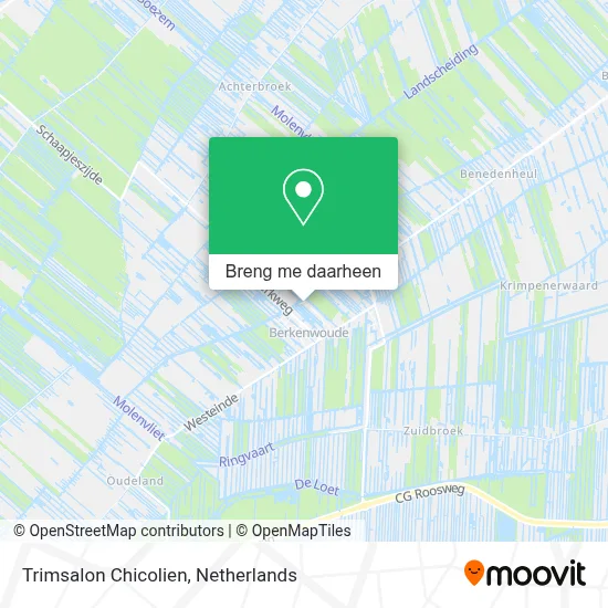 Trimsalon Chicolien kaart