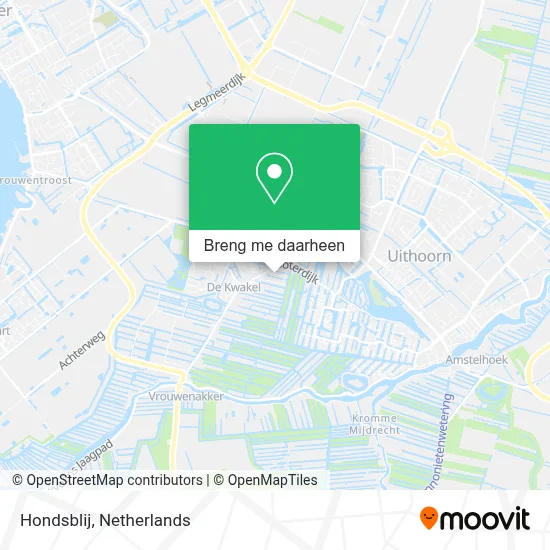 Hondsblij kaart