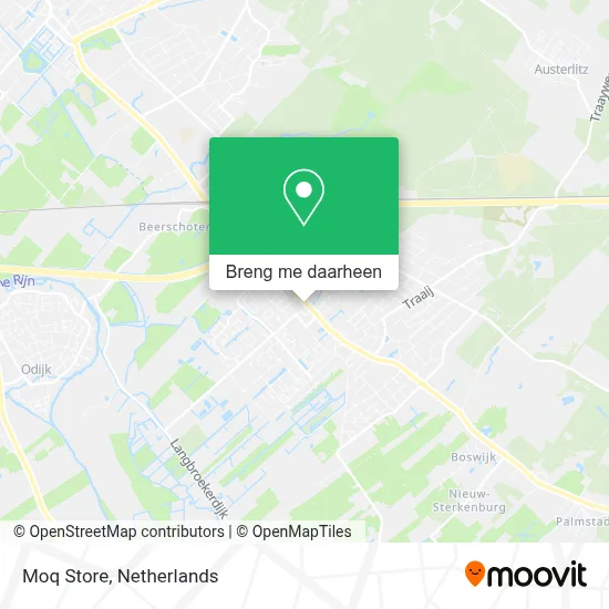 Moq Store kaart
