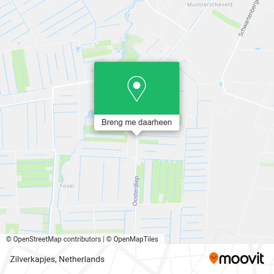 Zilverkapjes kaart