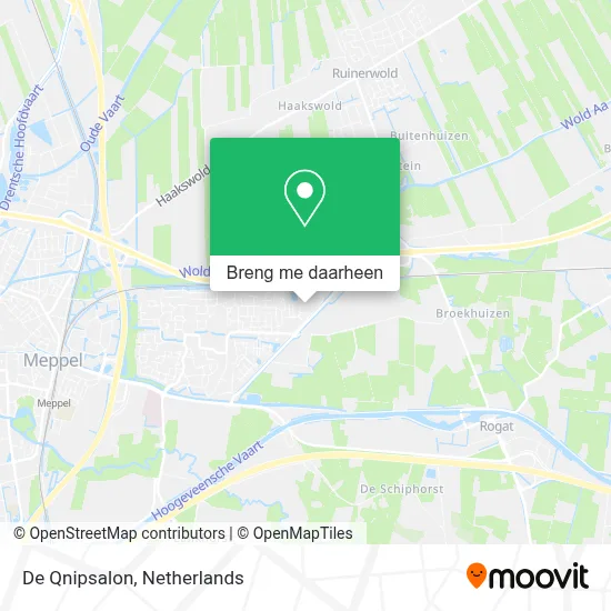 De Qnipsalon kaart