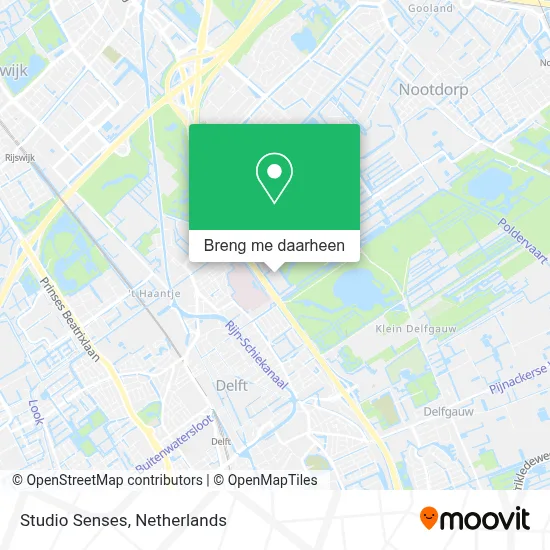 Studio Senses kaart