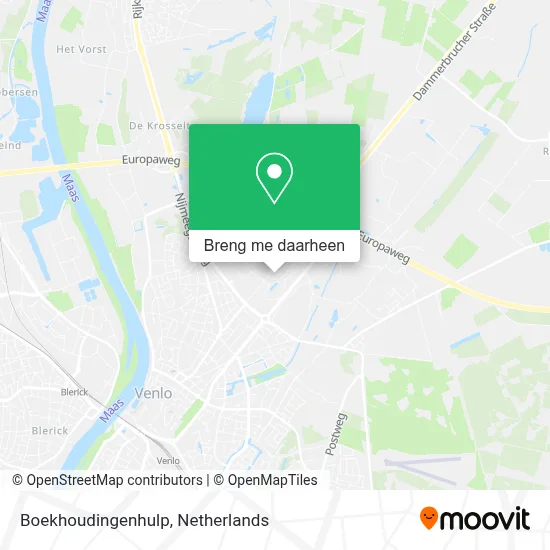 Boekhoudingenhulp kaart