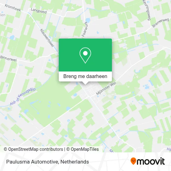 Paulusma Automotive kaart
