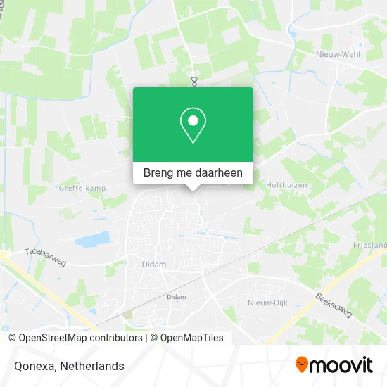 Qonexa kaart