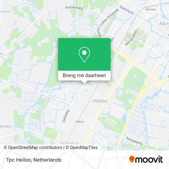 Tpc Heiloo kaart