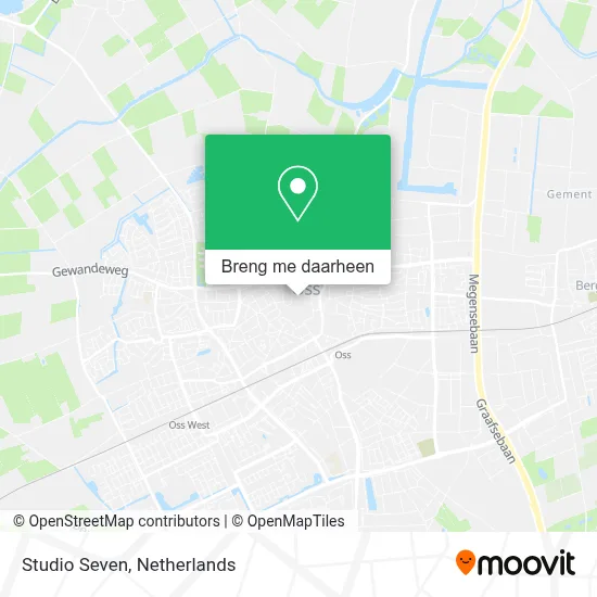 Studio Seven kaart