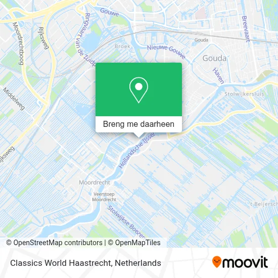 Classics World Haastrecht kaart