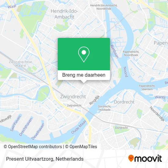 Present Uitvaartzorg kaart