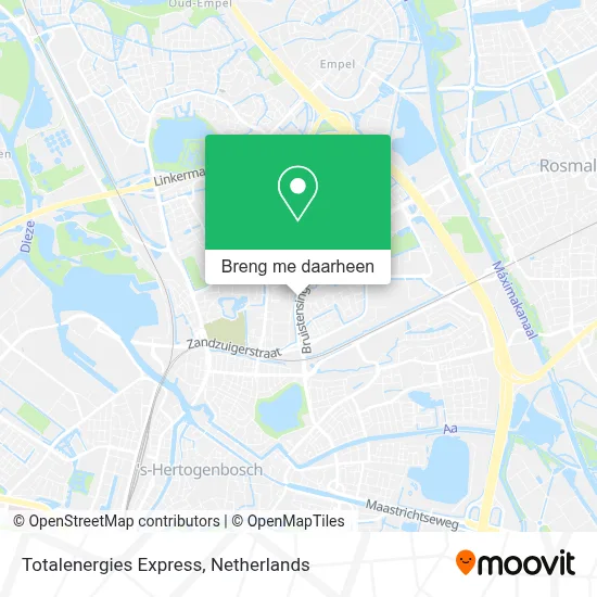 Totalenergies Express kaart