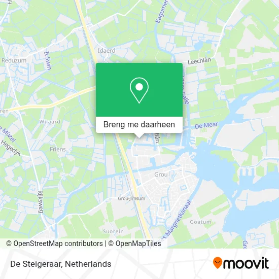 De Steigeraar kaart