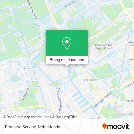 Prospera Service kaart
