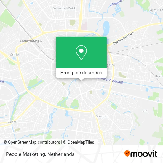 People Marketing kaart