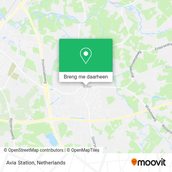 Avia Station kaart