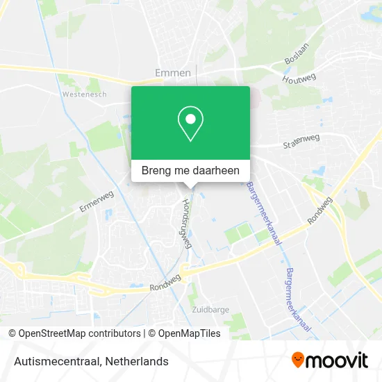 Autismecentraal kaart